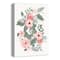 Painted Pastel Flowers 12" x 18" Canvas Wall Art